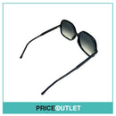 Crack Effect Silver Glitter & Black Frame Sunglasses RRP £325