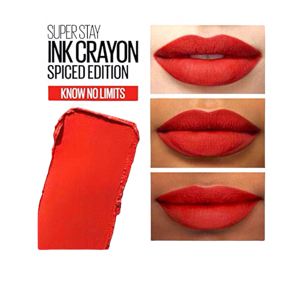 Maybelline - Super Stay Ink Crayon - Lip Crayon - Shade 115 ‘Know No Limits’ - BRAND NEW