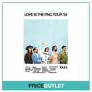 Idles - Love Is The Fing Tour ‘24- Poster