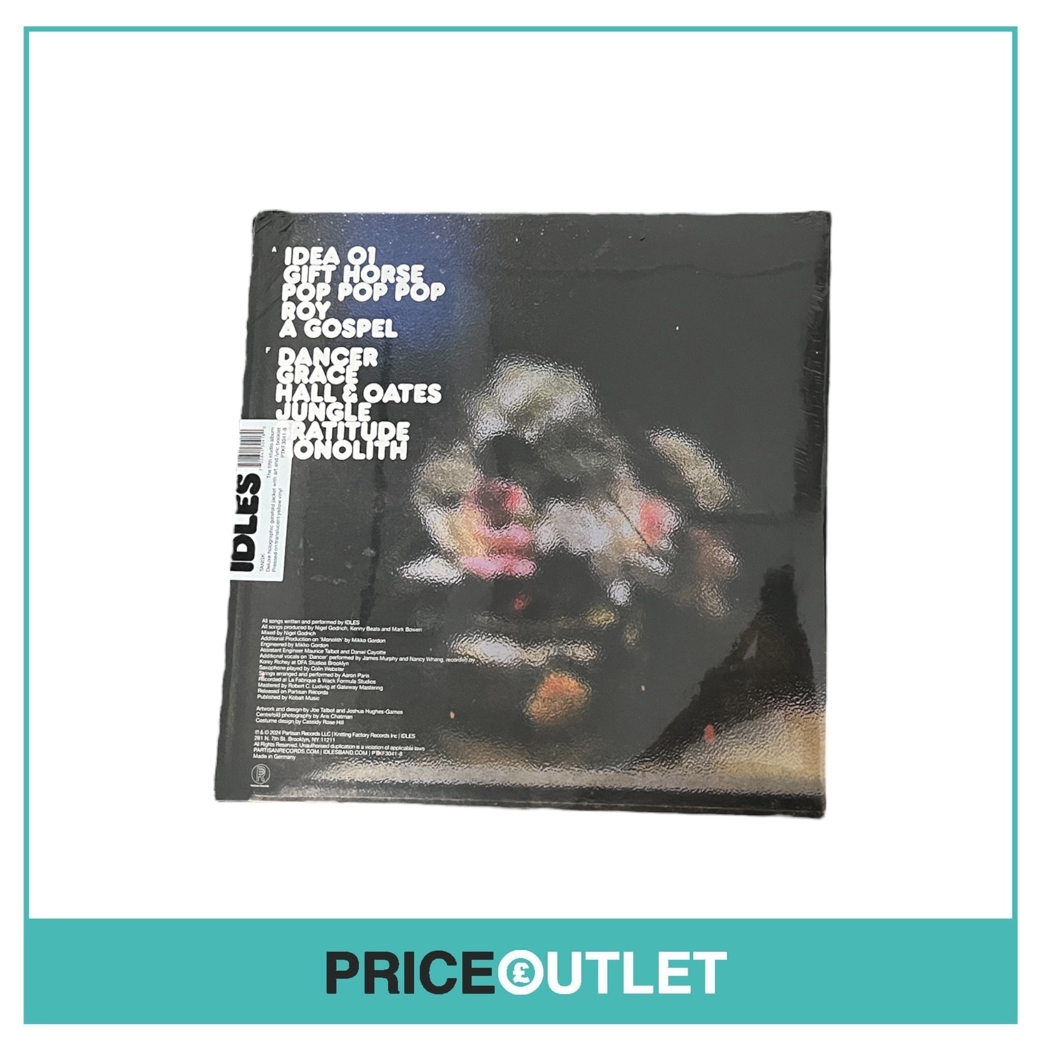 Idles - Love Is The Fing - Translucent Yellow Vinyl (Slight Damage)