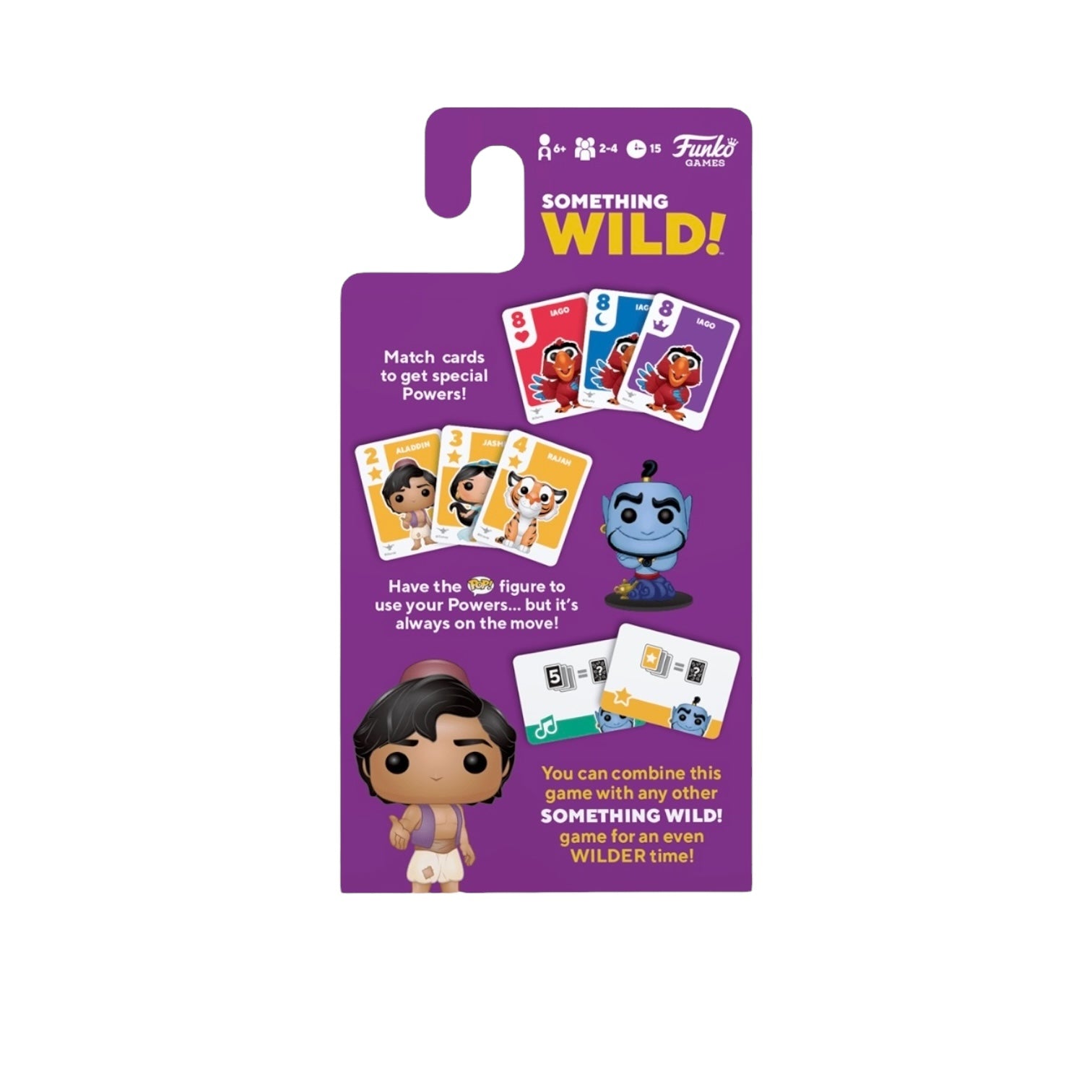 Something Wild Card Game - Genie & Friends (English)