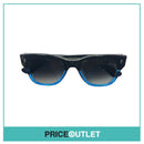Green Tortoiseshell Pattern Frame Sunglasses With Blue Detail RRP £325