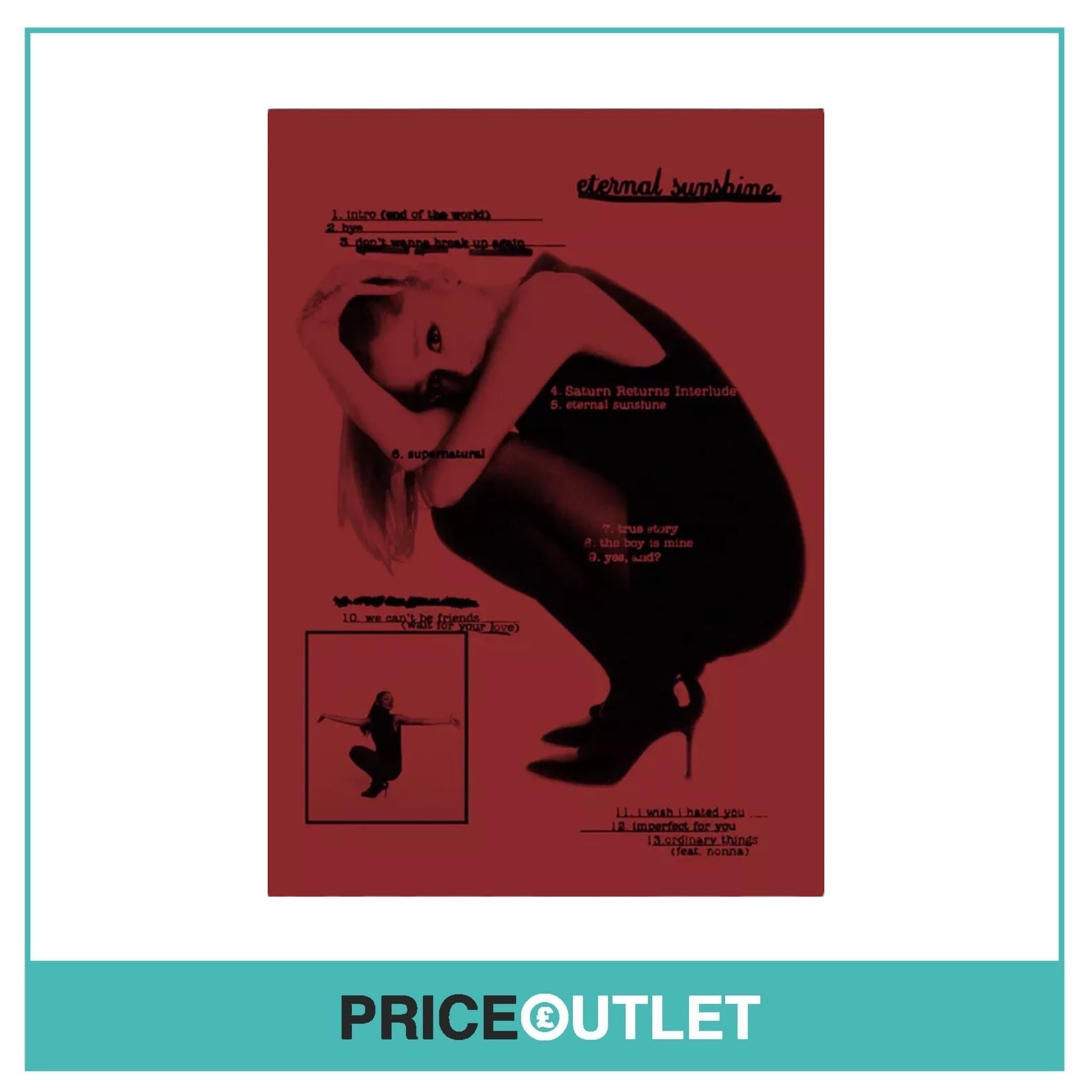 Ariana Grande - Eternal Sunshine UK Exclusive Ariana Grande (Limited Edition)(Slight Damage)