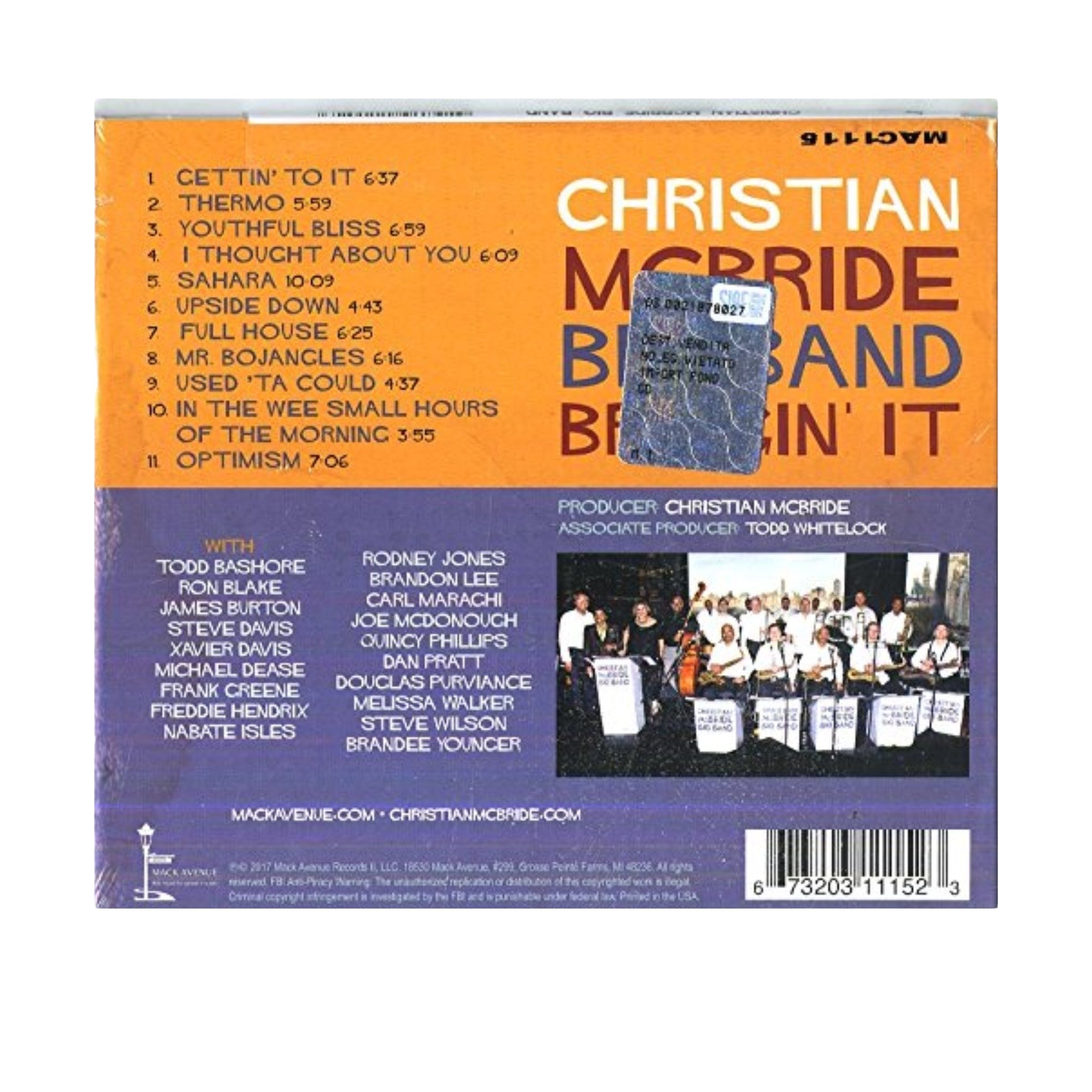 Christian McBride Big Band - Bringin' It Vinyl