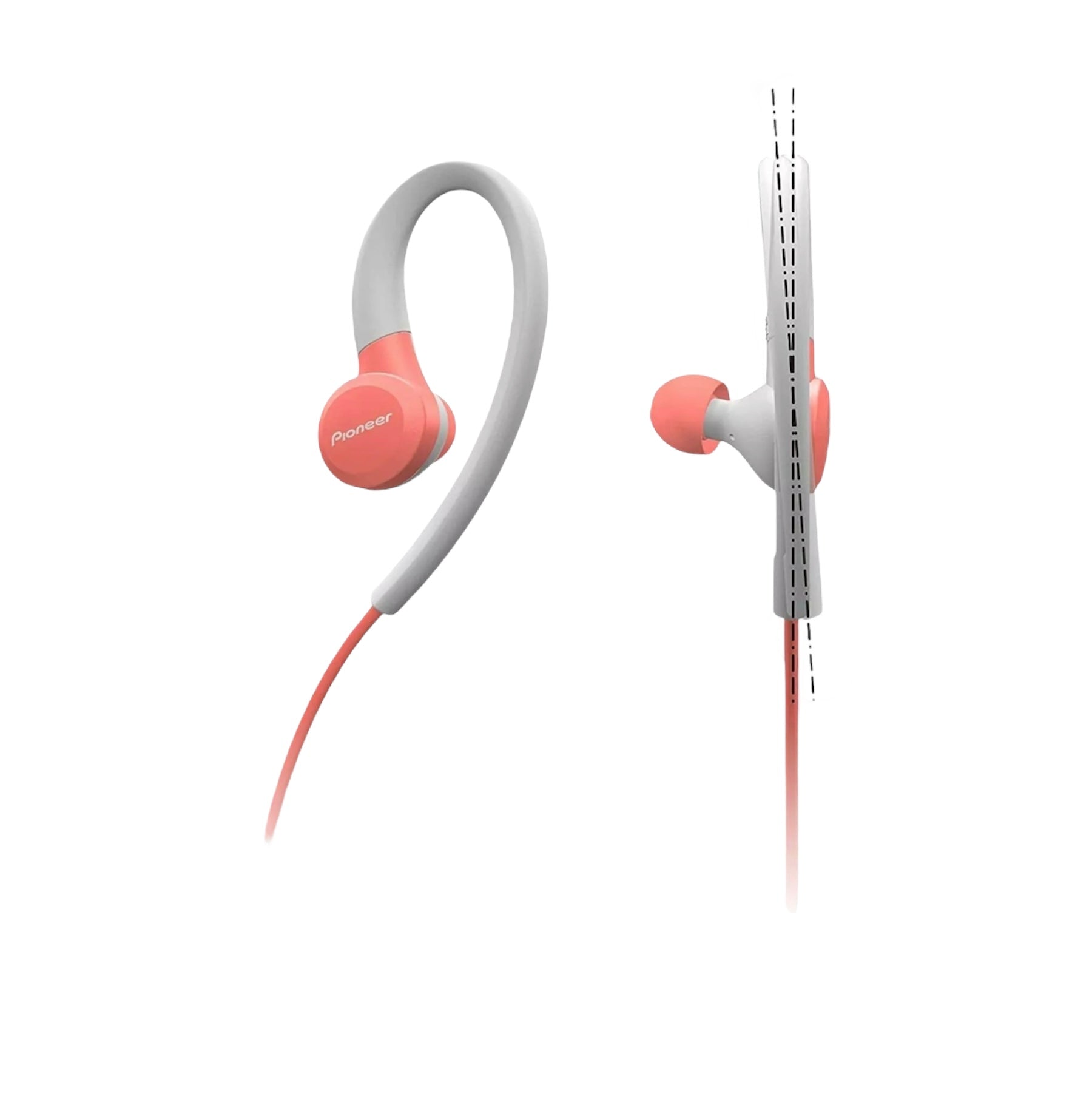 Pioneer SE-E6BT All round In-Ear Wireless Bluetooth Headphones - Pink - BRAND NEW - 100% GENUINE