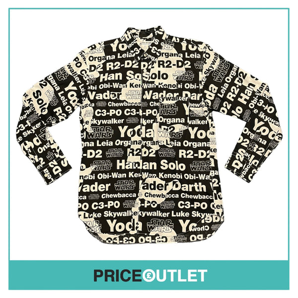 Comme des Garçons Shirt x Star Wars - Mens Printed Shirt - Size M - BRAND NEW WITH TAGS