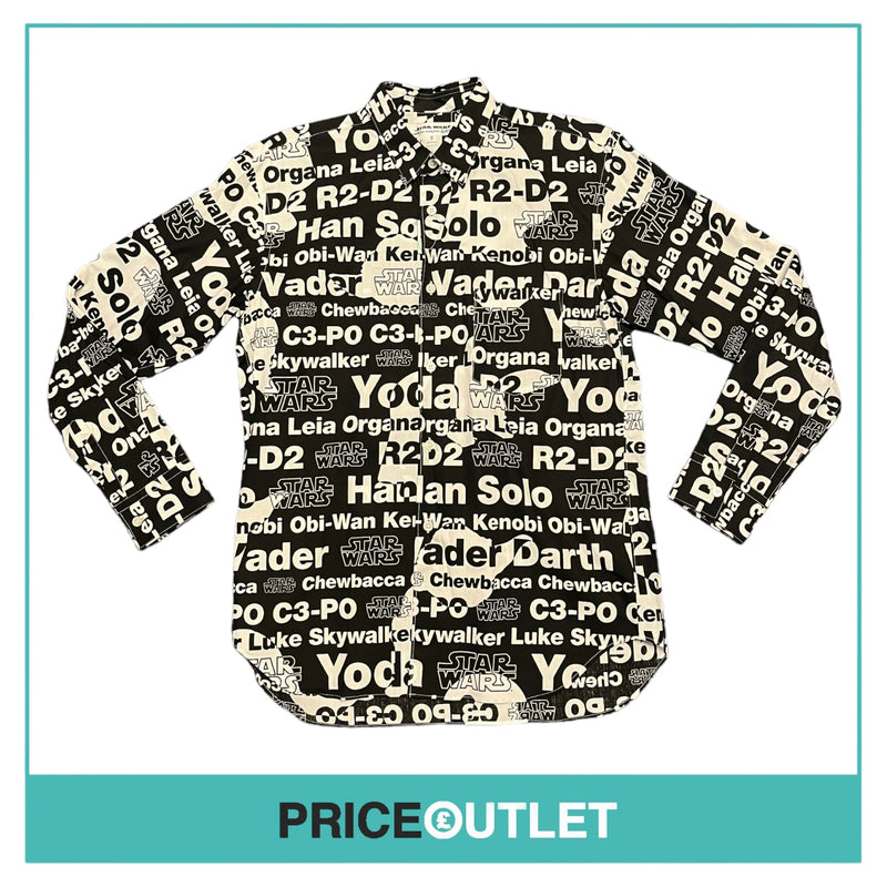 Comme des Garçons Shirt x Star Wars - Mens Printed Shirt - Size M - BRAND NEW WITH TAGS