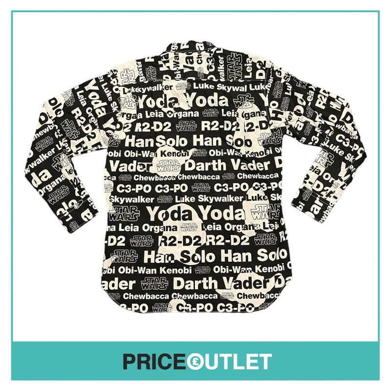 Comme des Garçons Shirt x Star Wars - Mens Printed Shirt - Size M - BRAND NEW WITH TAGS