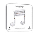 Happy Plugs Stockholm Wireless ll - Wireless Headphones - White Marble - BRAND NEW
