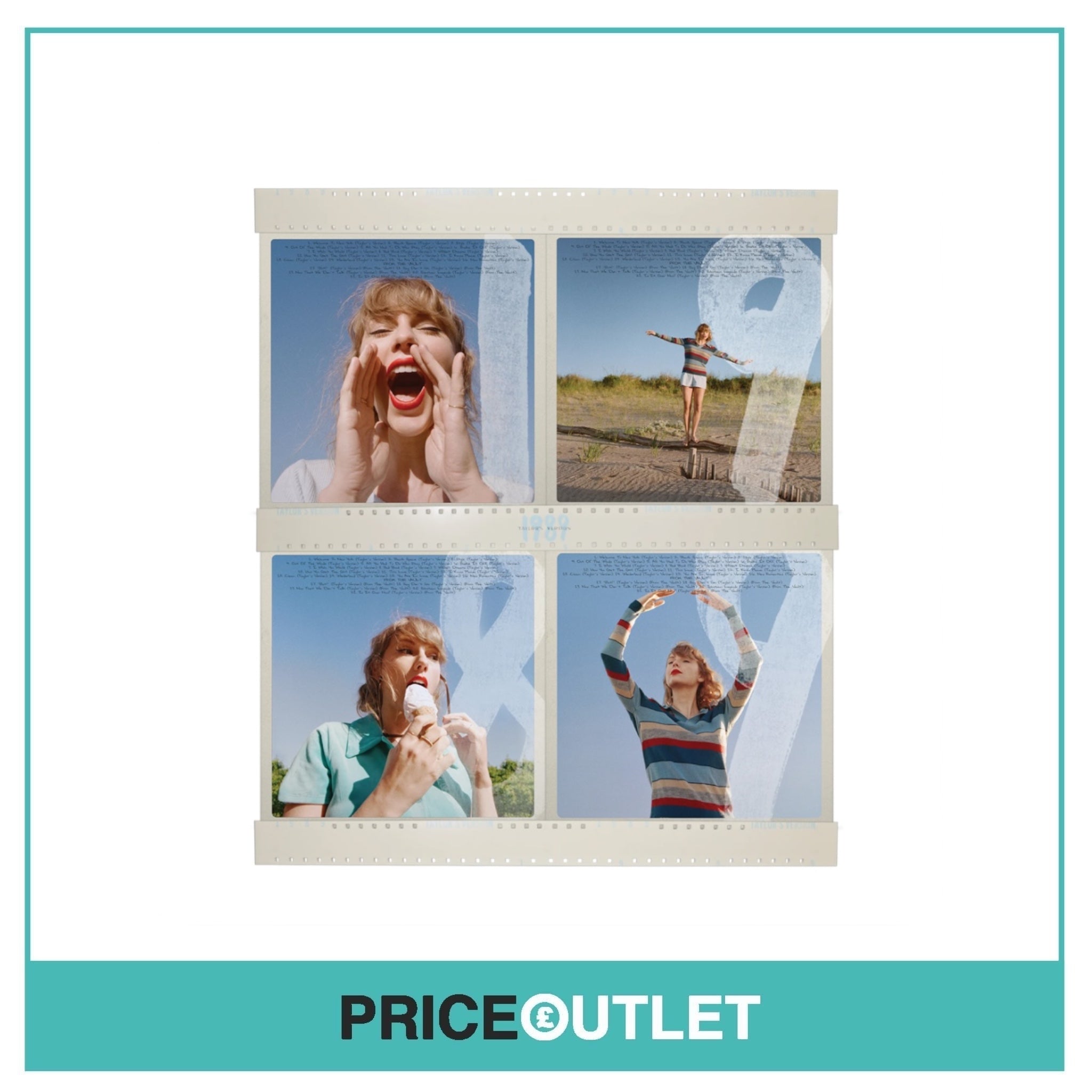 Taylor Swift - 1989 Film Strip Vinyl Display Shelves (Damaged)