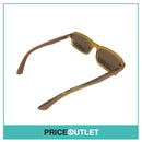 Yellow & Brown Shimmer Patterned Sunglasses RRP £325