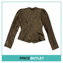 David Szeto - Black Sparkly Long Sleeve Jacket - Size 38 - BRAND NEW WITH TAGS