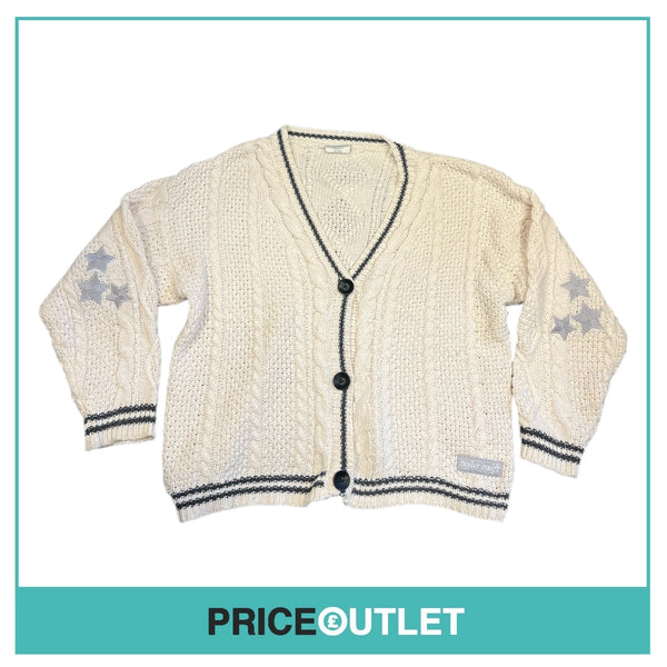 Taylor Swift - Folklore Album Cream Cardigan (Size MD/LG) (Slight Damage)
