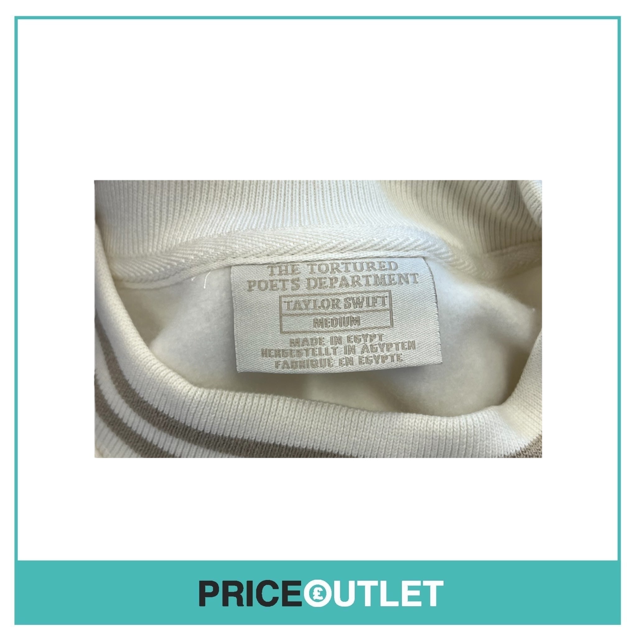 Taylor Swift - The Tortured Poets Department Jumper (Medium) (Damaged)