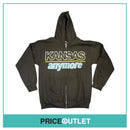 RM - Kansas Anymore Black Zip-Up Jacket (Size M) (Damaged)