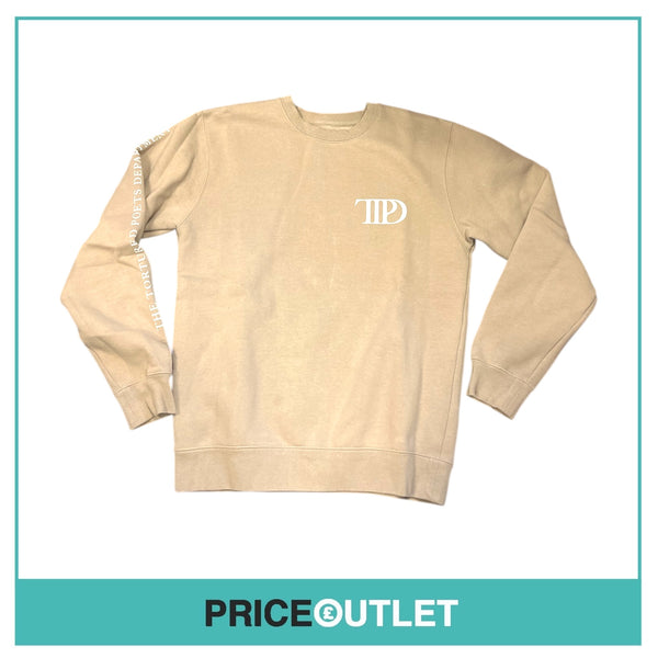 Taylor Swift - The Tortured Poets Department Light Grey Jumper (Size S)(Slight Damage)