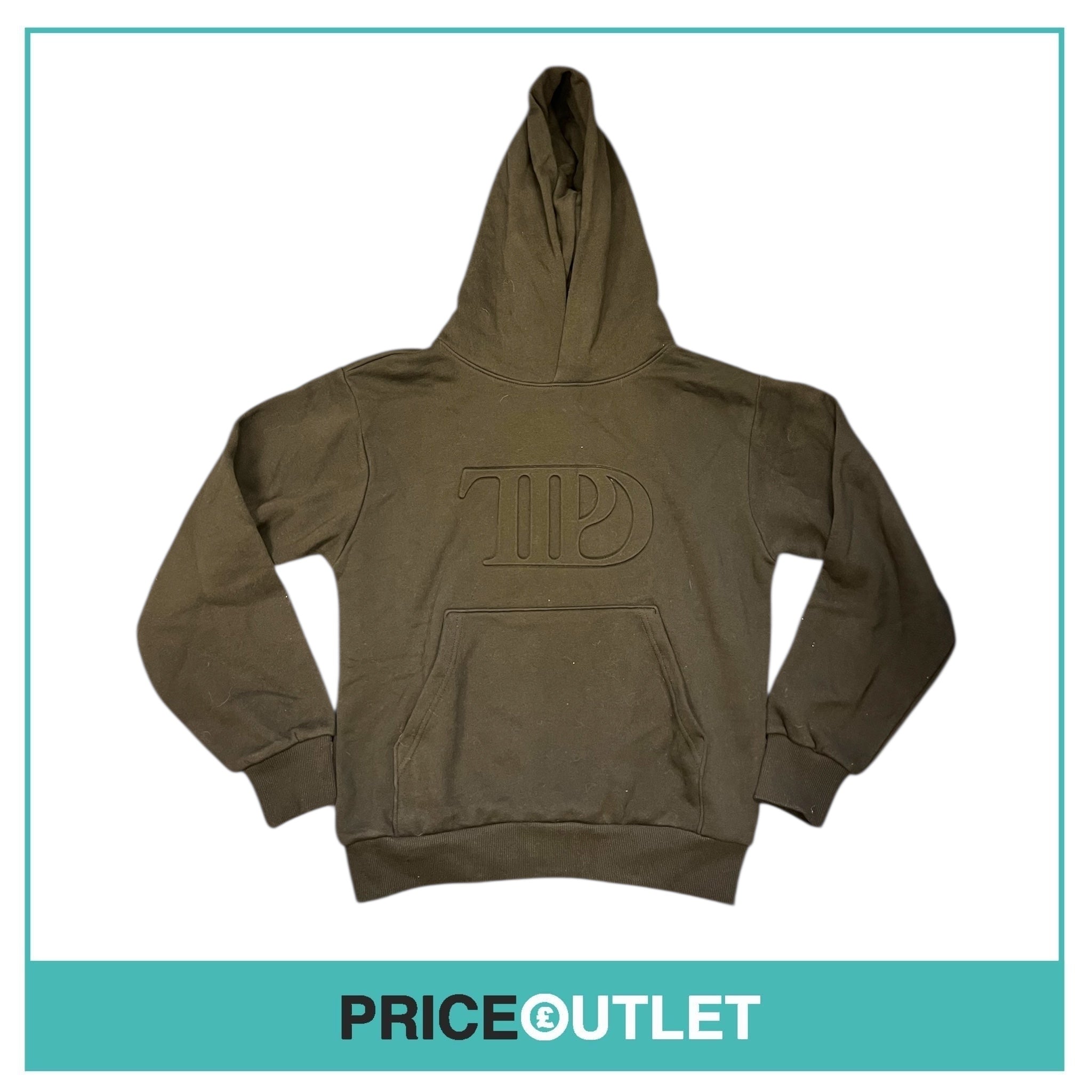 Original Taylor Swift - The Tortured Poets Department Black Hoodie (Size S)