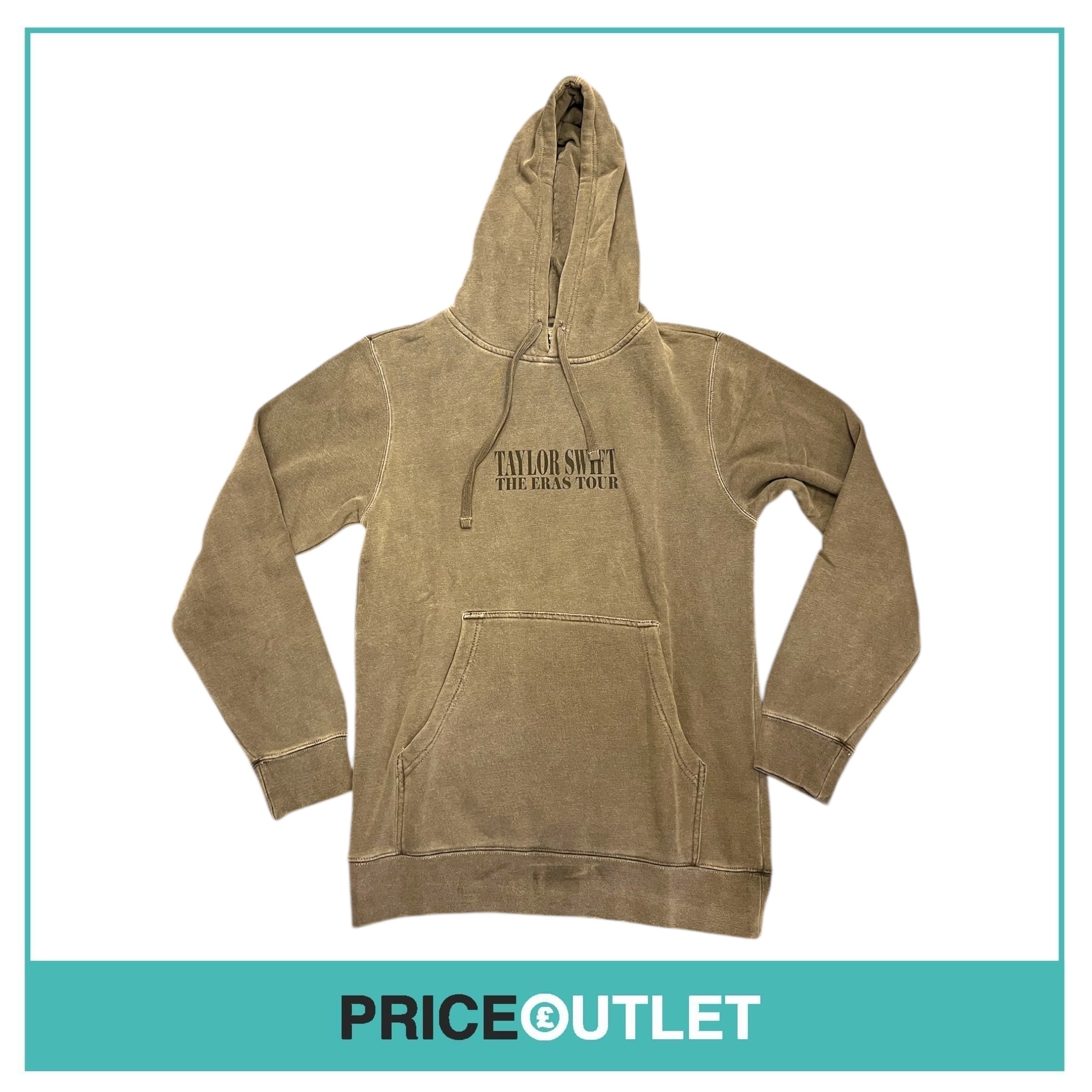 Original Taylor Swift - The Eras Tour Grey Hoodie (Size S) (Slight Damage)