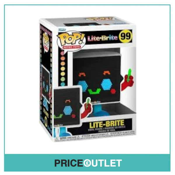Funko - Lite-Brite #99 - Brand New In A Free Pop Protector
