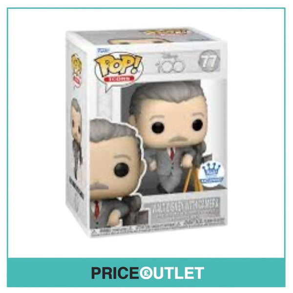 Funko - Disney - Walt Disney With Camera #77 - Brand New In A Free Pop Protector