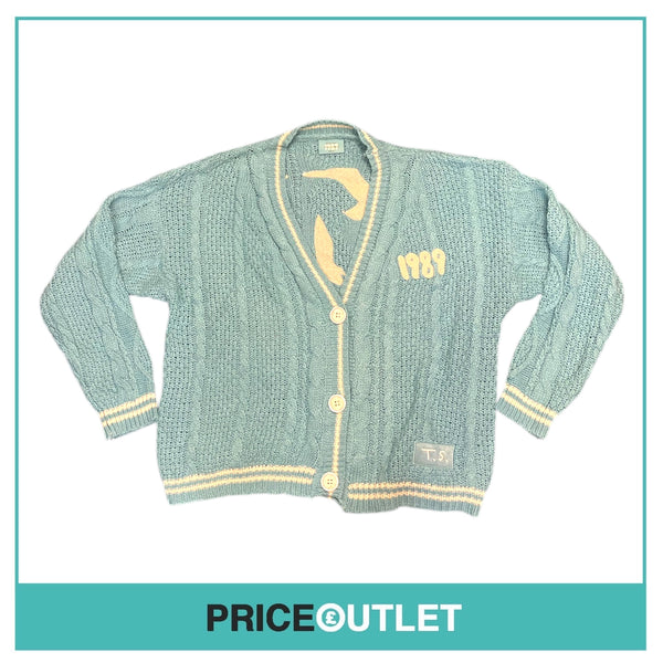 Taylor Swift - 1989 Blue Cardigan (Size MD/LG) (Slight Damage)