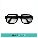 Clear Lens Black Frame Glasses RRP £325 (33)