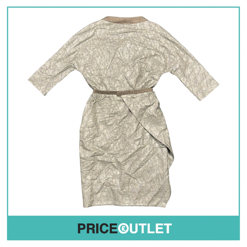 And Re Walker - Ladies Sparkly Dress with Wrap Skirt - Size S - BRAND NEW WITH TAGS