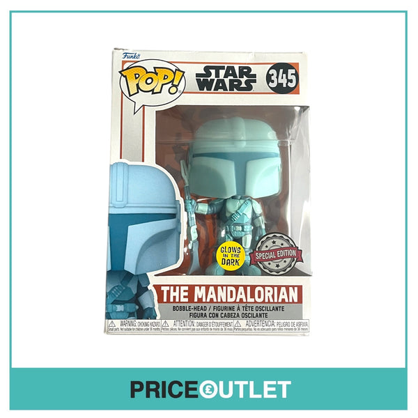 Funko - Star Wars - The Mandalorian #345 (Glows in the dark) (Special Edition) (Damaged)