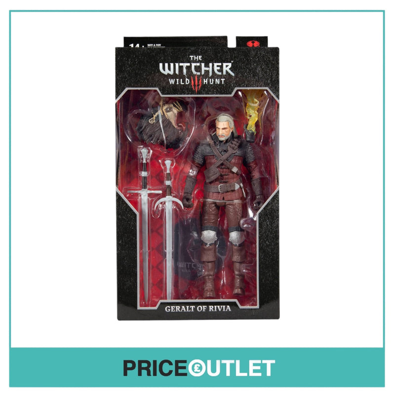 Mcfarlane Toys - The Witcher 3 Wild Hunt - Geralt Of Rivia Action Figure - Brand New