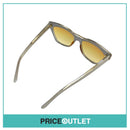Yellow Lens White Frame Sunglasses With Gold Detail RRP £325