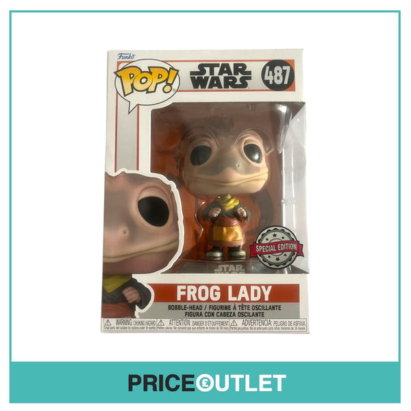 Funko - Star Wars - Frog Lady #487 (Special edition) (Slight Damage)