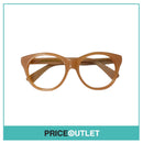 No Lens Beige Frame Glasses RRP £325