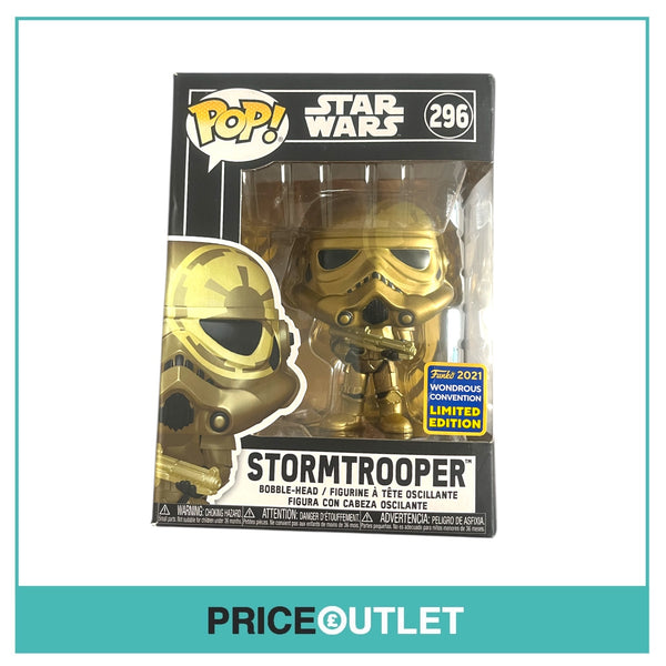 Funko - Star Wars - Stormtrooper #296 (2021 Convention Limited Edition) (Damaged)