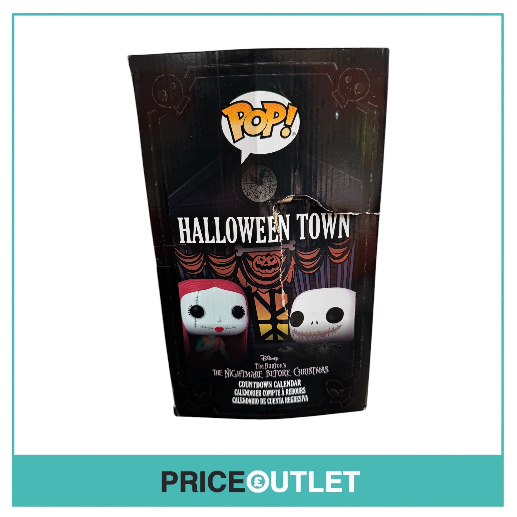 Funko - Disney - The Nightmare Before Christmas Double Sided Countdown Calendar - Damaged Packaging