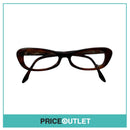 Clear Lens Brown Tortoiseshell Frame Glasses RRP £325 (27)