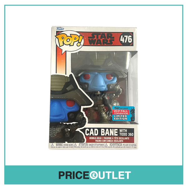Funko - Star Wars - Cad Bane With Todo 360 #476 (2021 Fall Convention) (Damaged)