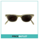 Gold Glitter Clear Frame Sunglasses RRP £325