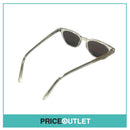 Gold Glitter Clear Frame Sunglasses RRP £325