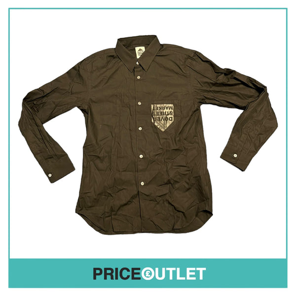 Dover Street Market - Mens Black Upside Down Logo Shirt - Size M - BRAND NEW WITH TAGS