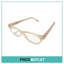 Clear Lens Translucent Light Pink Frame Glasses RRP £325