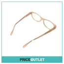 Clear Lens Translucent Light Pink Frame Glasses RRP £325