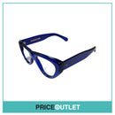 No Lens Deep Blue Frame Glasses RRP £325