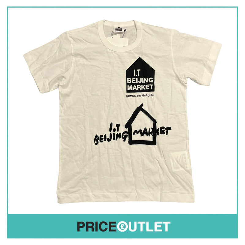 Dover Street Market - I.T Beijing Market Comme des Garçons Ladies T-Shirt - Size S - BRAND NEW WITH TAGS