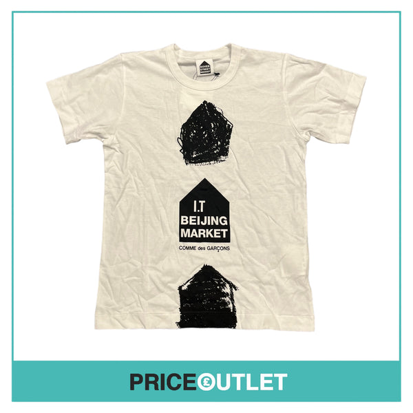 Dover Street Market - I.T Beijing Market Comme des Garçons Ladies T-Shirt - Size S - BRAND NEW WITH TAGS