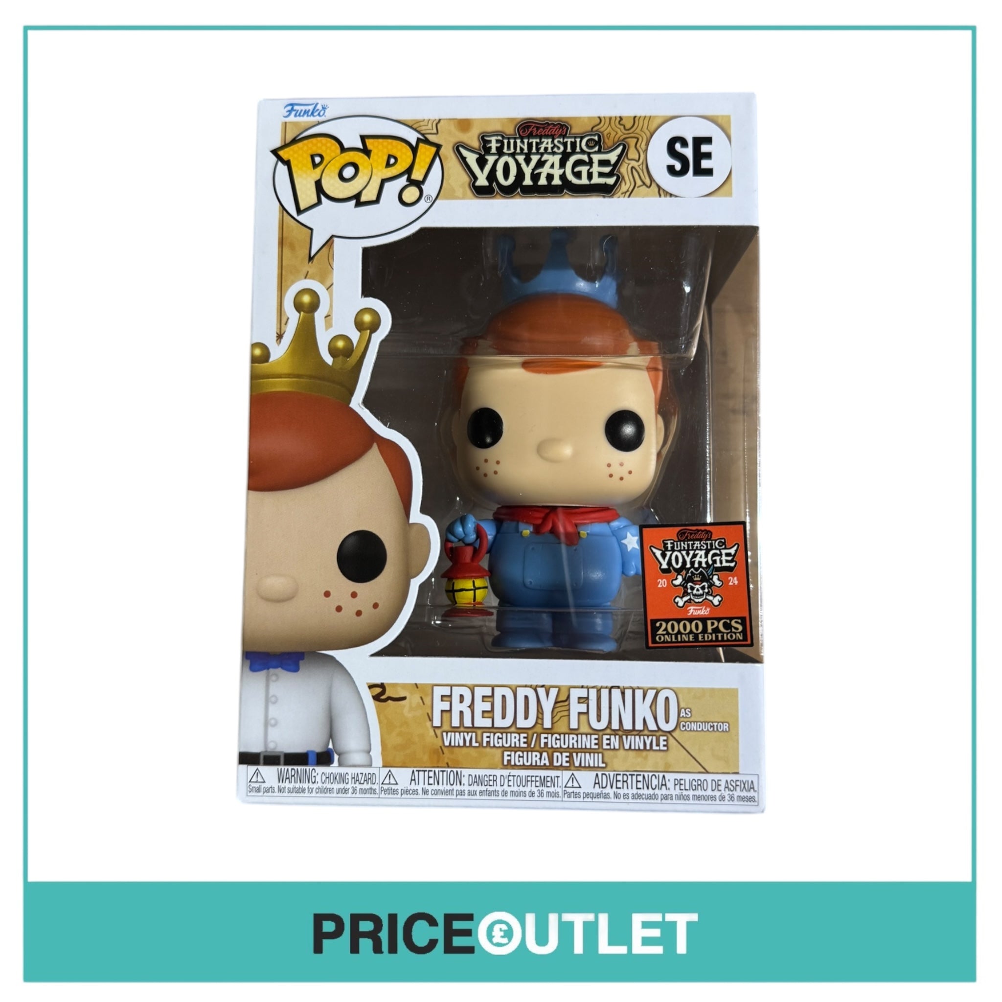 Funko - Funtastic Voyage Freddy as Conductor 2000pcs - Slight Damage