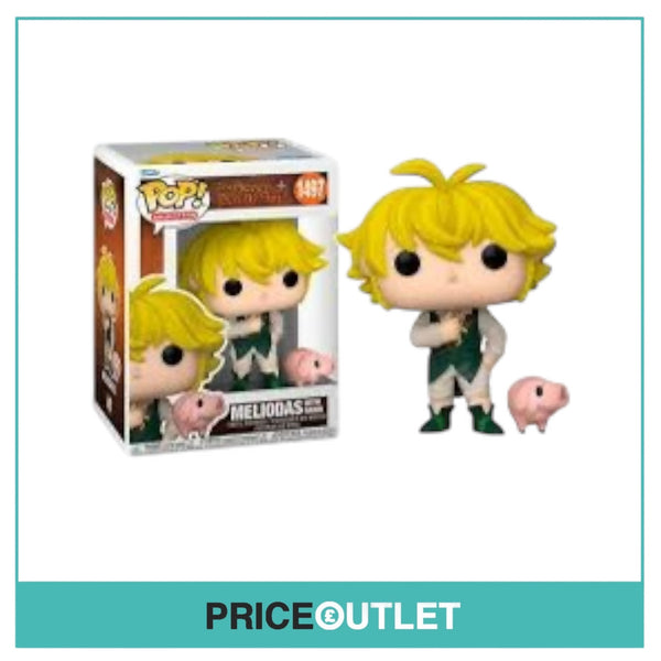 Funko - The Seven Deadly Sins - Meliodas With Hawk #1497 - Brand New