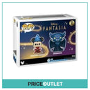 Funko - Disney Fantasia - Sorcerer Mickey & Chernabog 2 Pack - Brand New