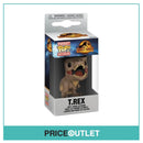 Funko - Jurassic World Dominion- T-rex Keychain - Brand New