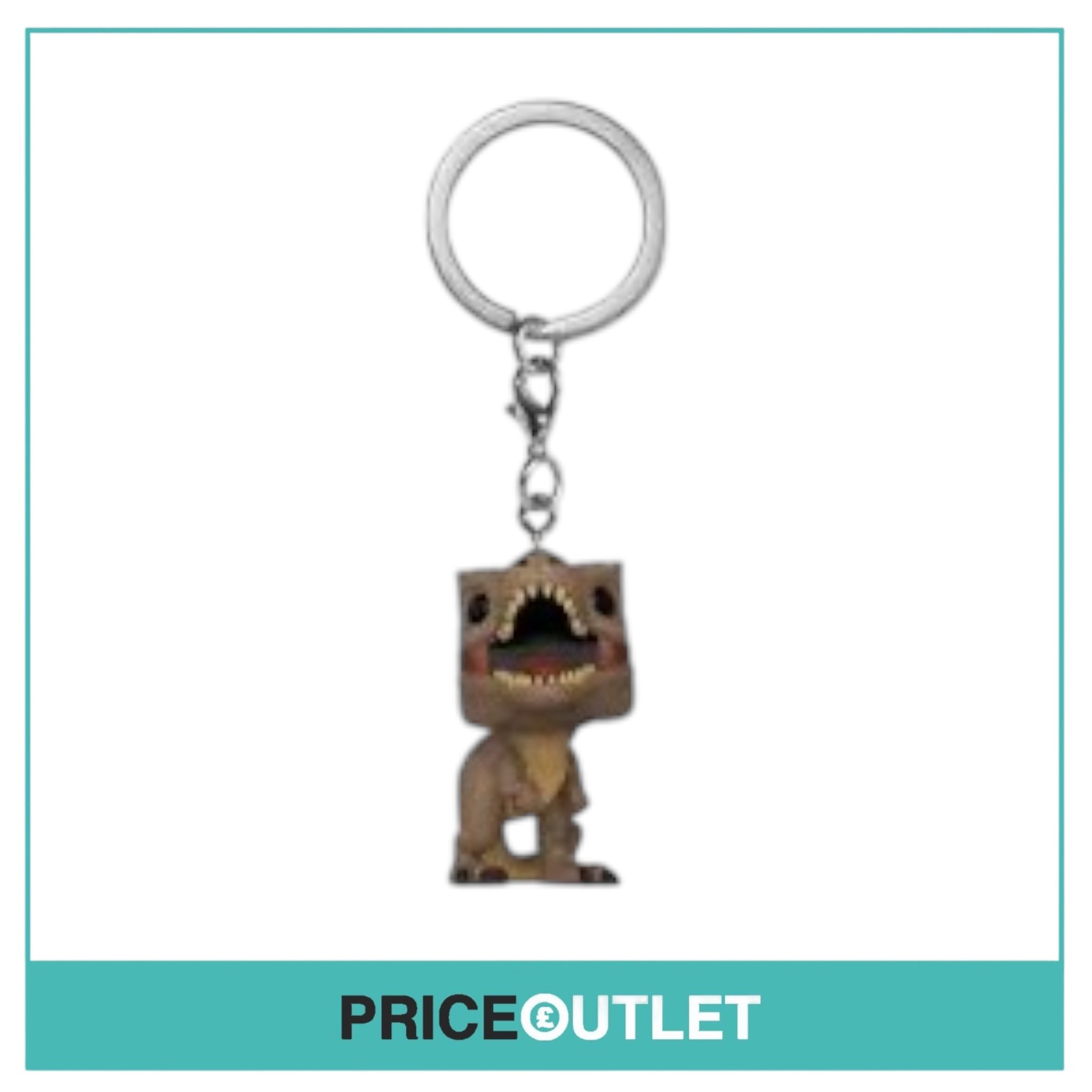Funko - Jurassic World Dominion- T-rex Keychain - Brand New