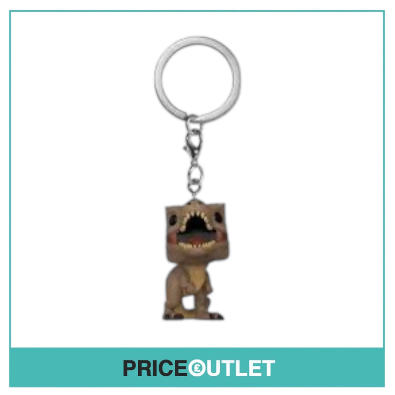 Funko - Jurassic World Dominion- T-rex Keychain - Brand New